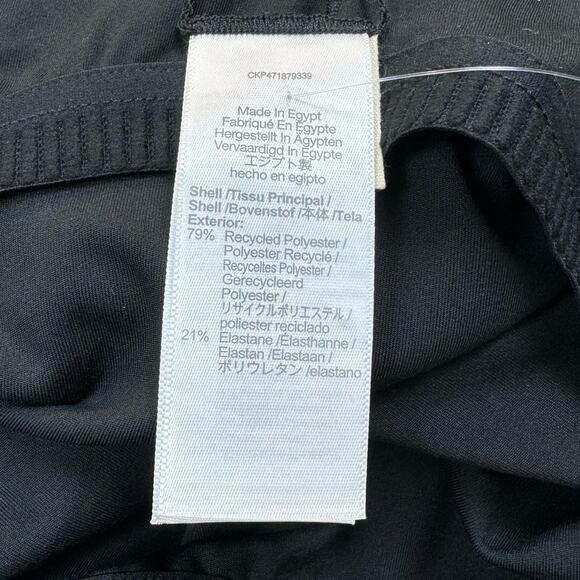 Madewell Flex 2.0 Fitness Dress Womens XL True Black Biker Short - Picture 10 of 13